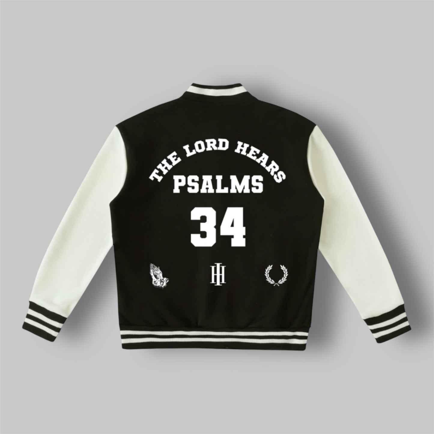 The Lord hears Varsity jacket