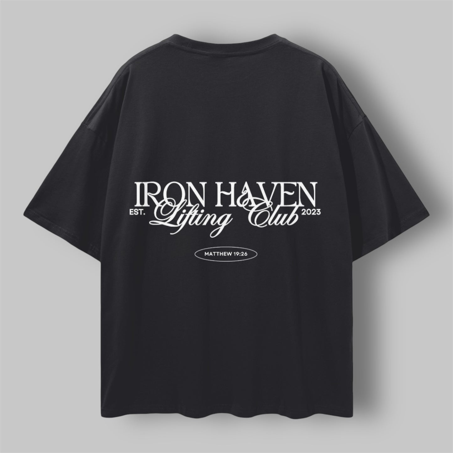 Lifting club oversized tee