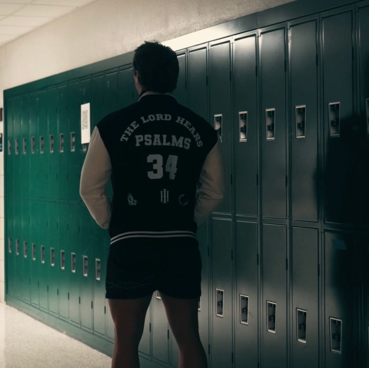 The Lord hears Varsity jacket