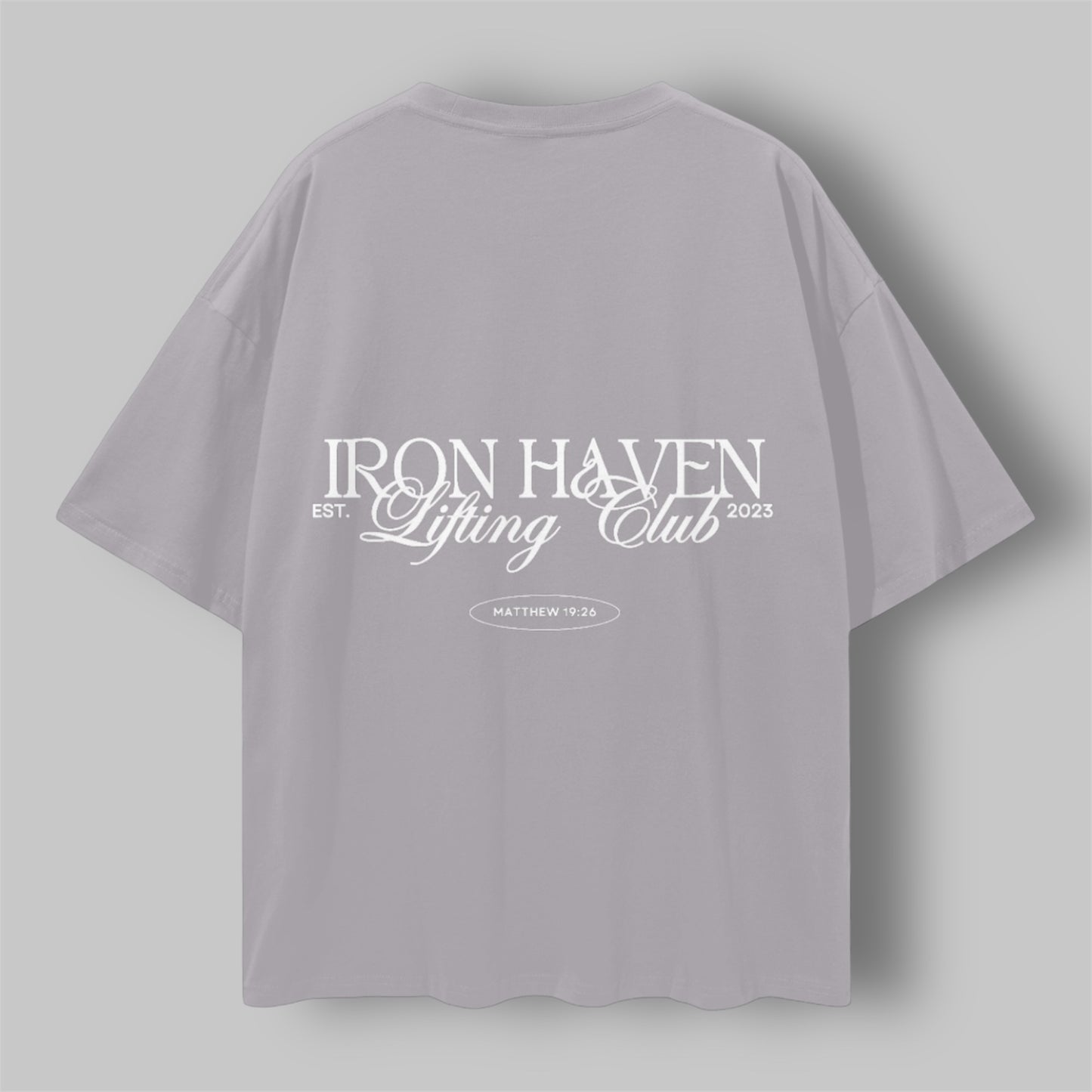 Lifting club oversized tee