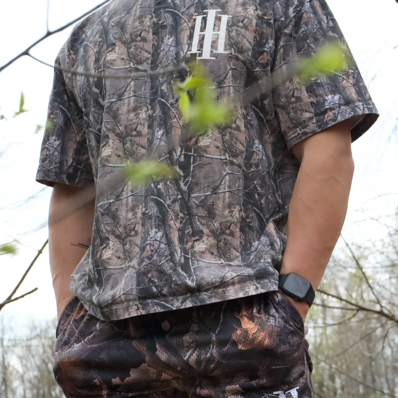 Camo oversized tee