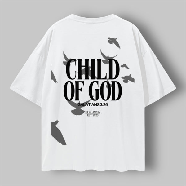 Child of God Oversized Tee | Identity-Focused Oversized Shirt