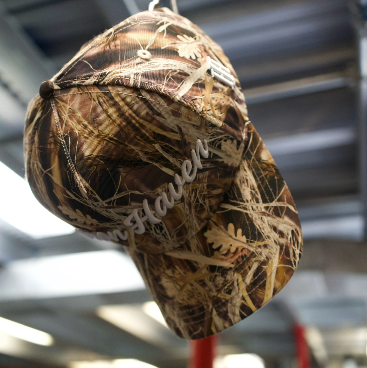 Camo hat