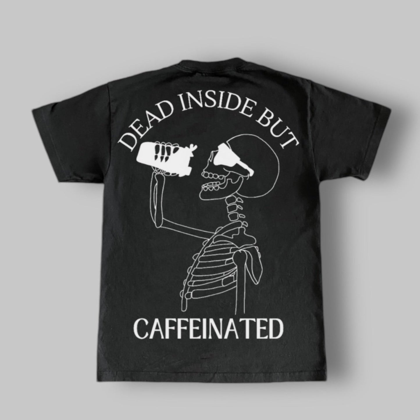 Dead Inside Oversized Tee- Black