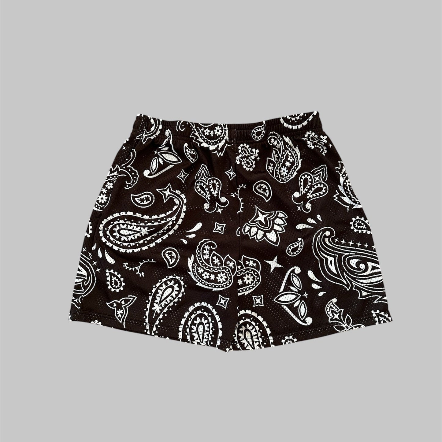 Paisley Shorts- Black