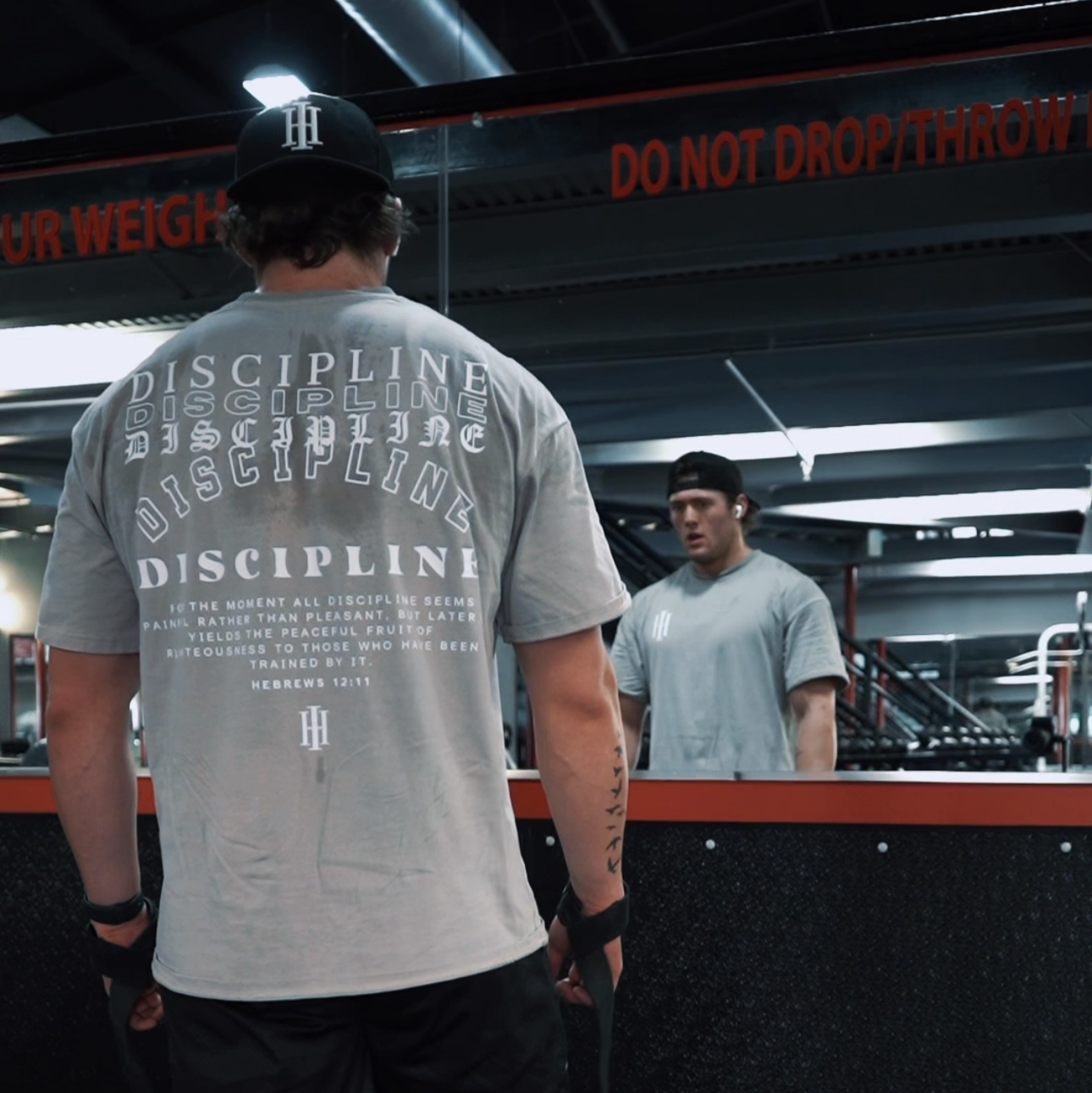 Discipline oversized tee