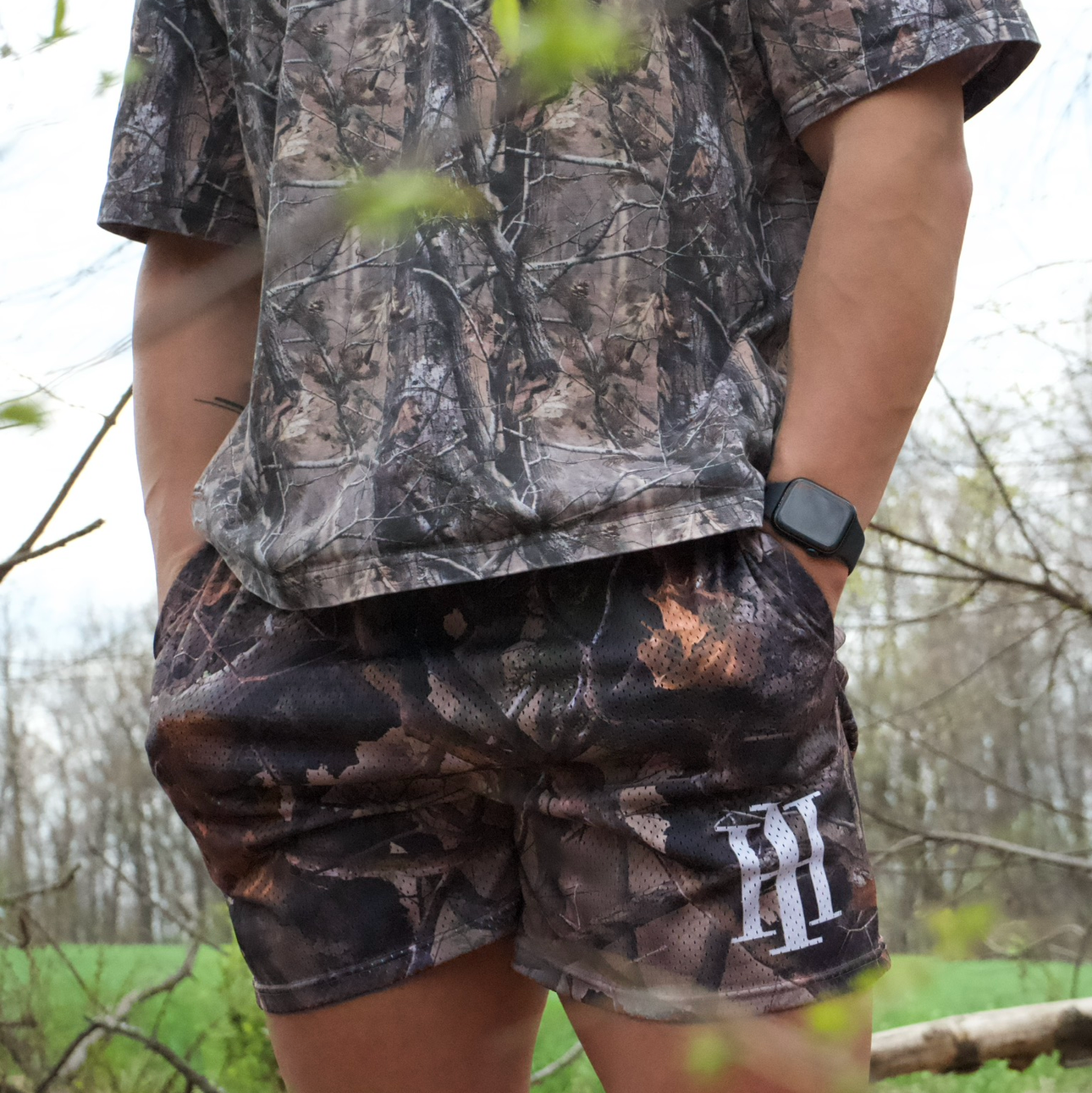 Camo shorts